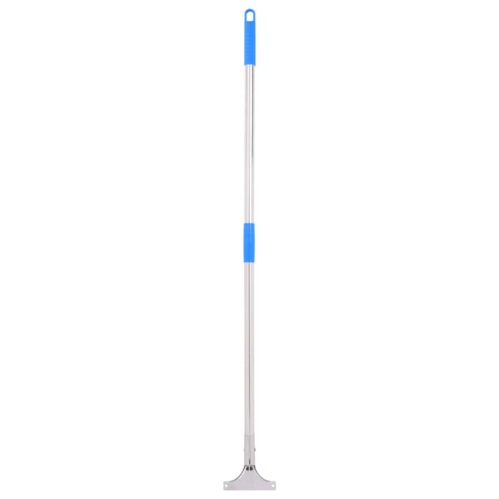 Wasserschieber mit Stielen 5 Stk. 60,5x119,5 cm Stahl und Gummi