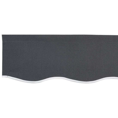Markisen-Ersatzstoff Anthrazit 400 x 200 cm Segeltuch