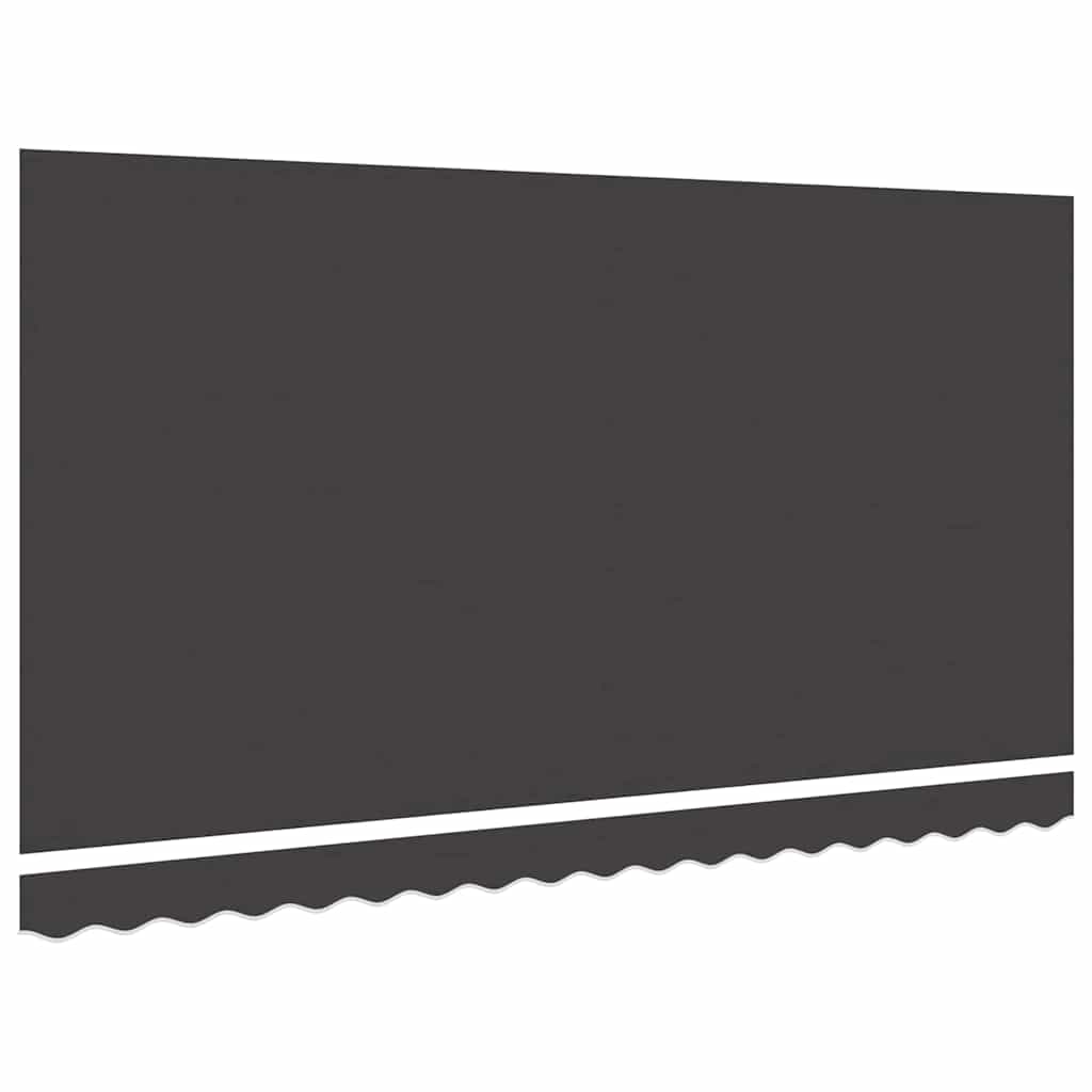 Markisen-Ersatzstoff Anthrazit 400 x 200 cm Segeltuch