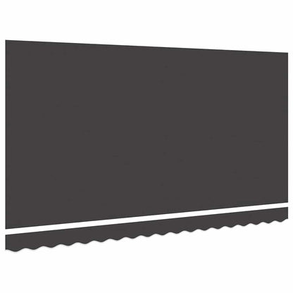 Markisen-Ersatzstoff Anthrazit 400 x 200 cm Segeltuch