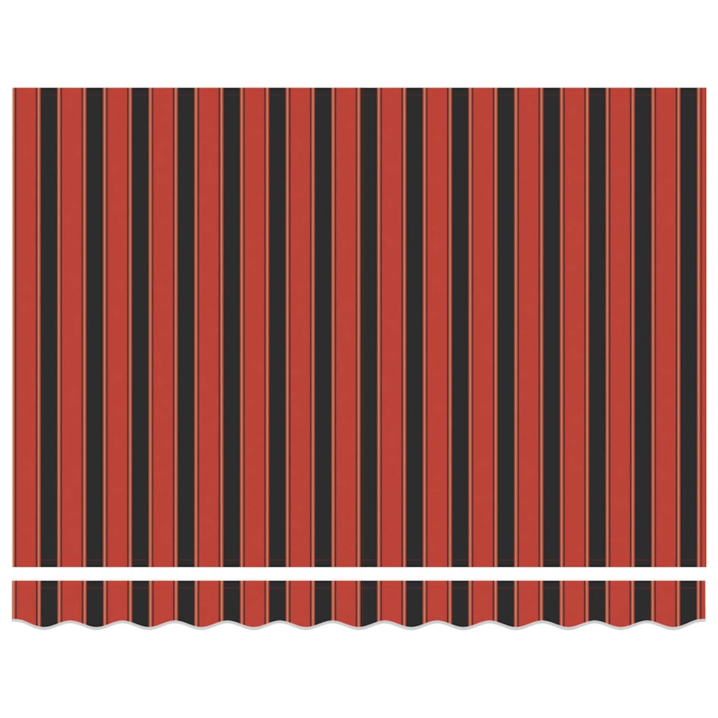 Markisen-Ersatzstoff Mehrfarbig 350 x 200 cm Segeltuch