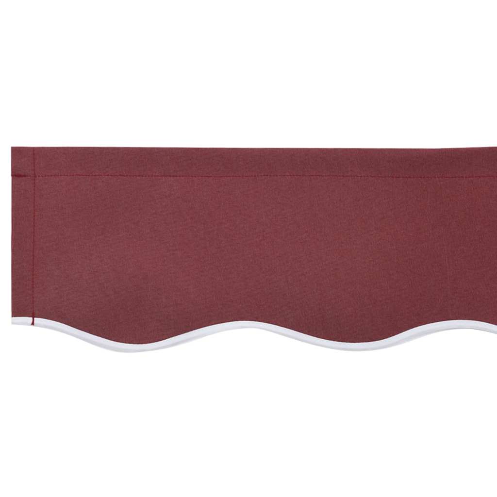 Markisen-Ersatzstoff Bordeauxrot 350 x 200 cm Segeltuch