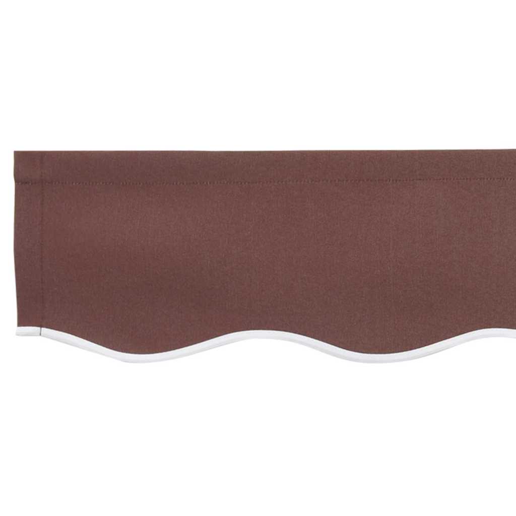 Markisen-Ersatzstoff Braun 350 x 200 cm Segeltuch