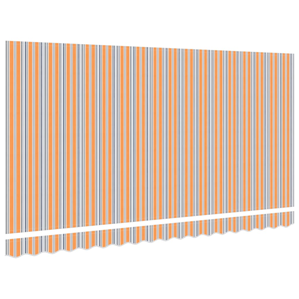 Markisen-Ersatzstoff Mehrfarbig 400 x 200 cm Segeltuch