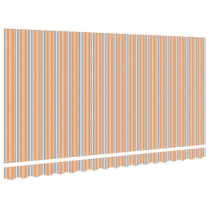 Markisen-Ersatzstoff Mehrfarbig 400 x 200 cm Segeltuch