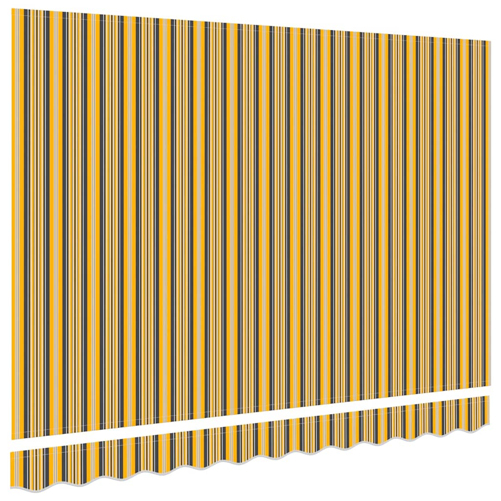 Markisen-Ersatzstoff Mehrfarbig 350 x 200 cm Segeltuch