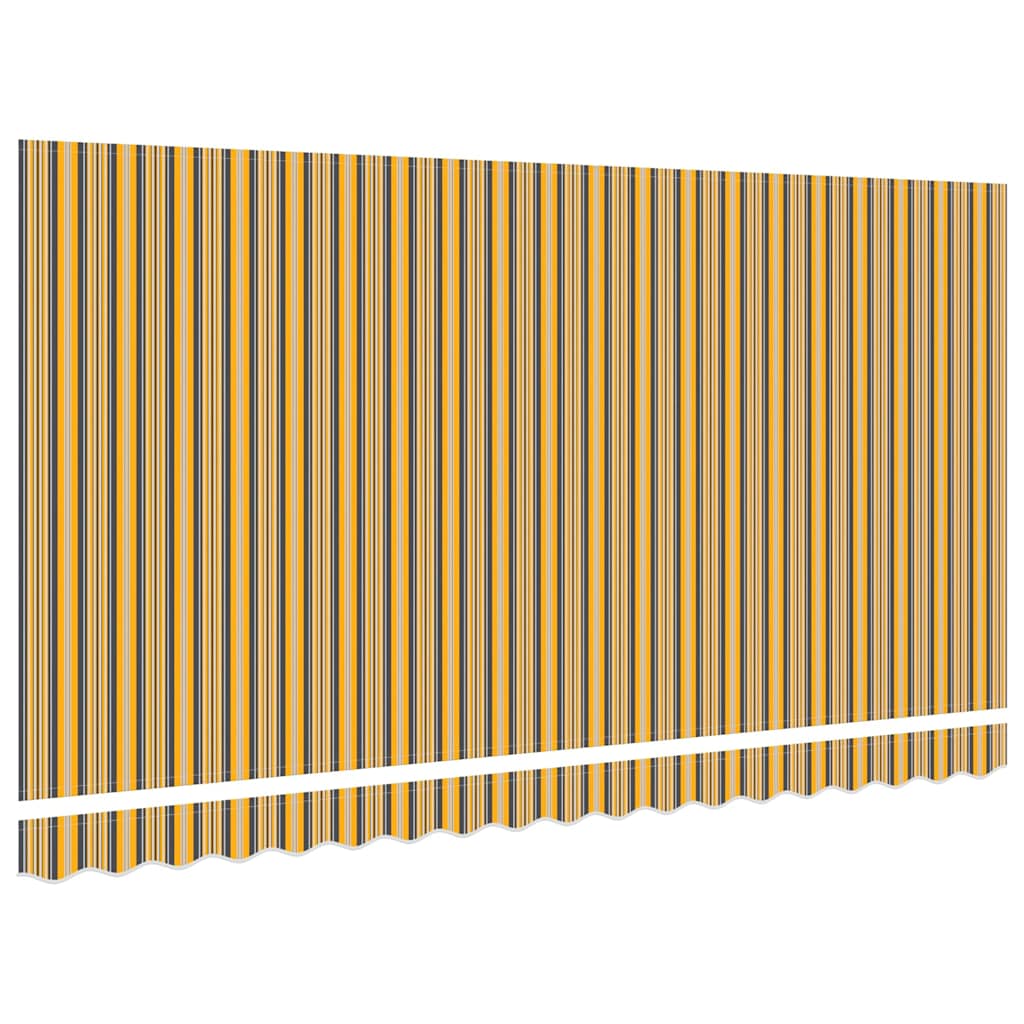 Markisen-Ersatzstoff Mehrfarbig 400 x 200 cm Segeltuch