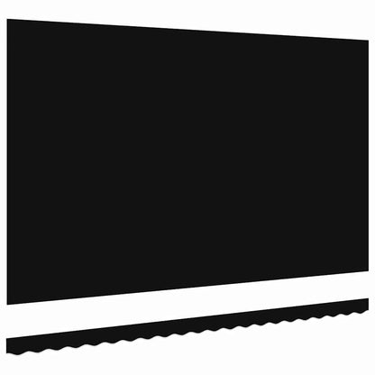 Markisen-Ersatzstoff Schwarz 500 × 350 cm Segeltuch