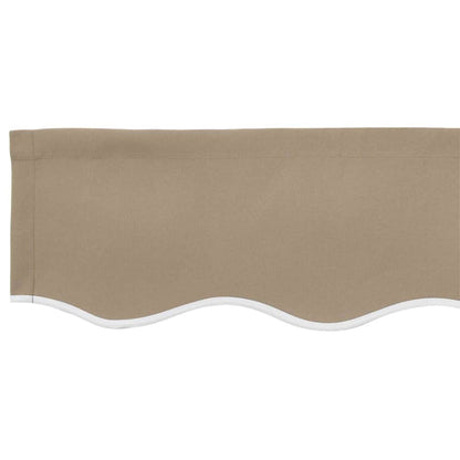 Markisen-Ersatzstoff Beige 350 x 250 cm Segeltuch