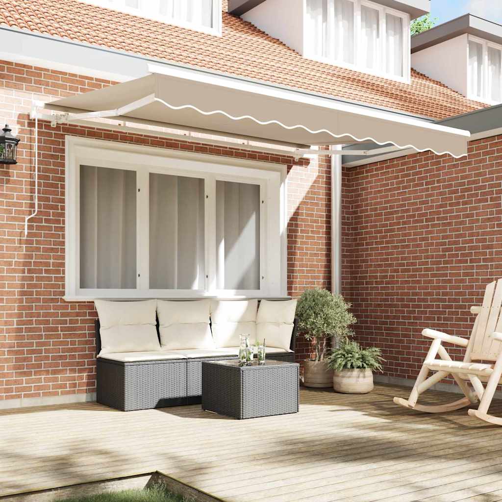 Markisen-Ersatzstoff Beige 350 x 250 cm Segeltuch