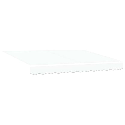 Markisen-Ersatzstoff Weiß 350 x 200 cm Segeltuch