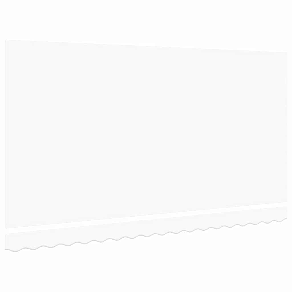Markisen-Ersatzstoff Weiß 400 x 200 cm Segeltuch
