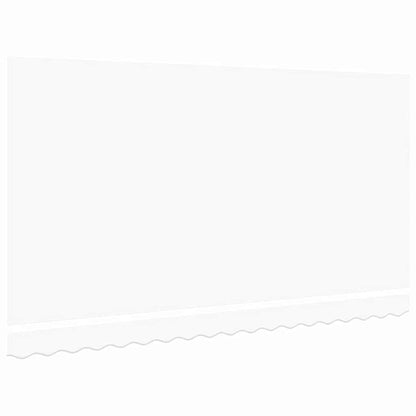 Markisen-Ersatzstoff Weiß 400 x 200 cm Segeltuch