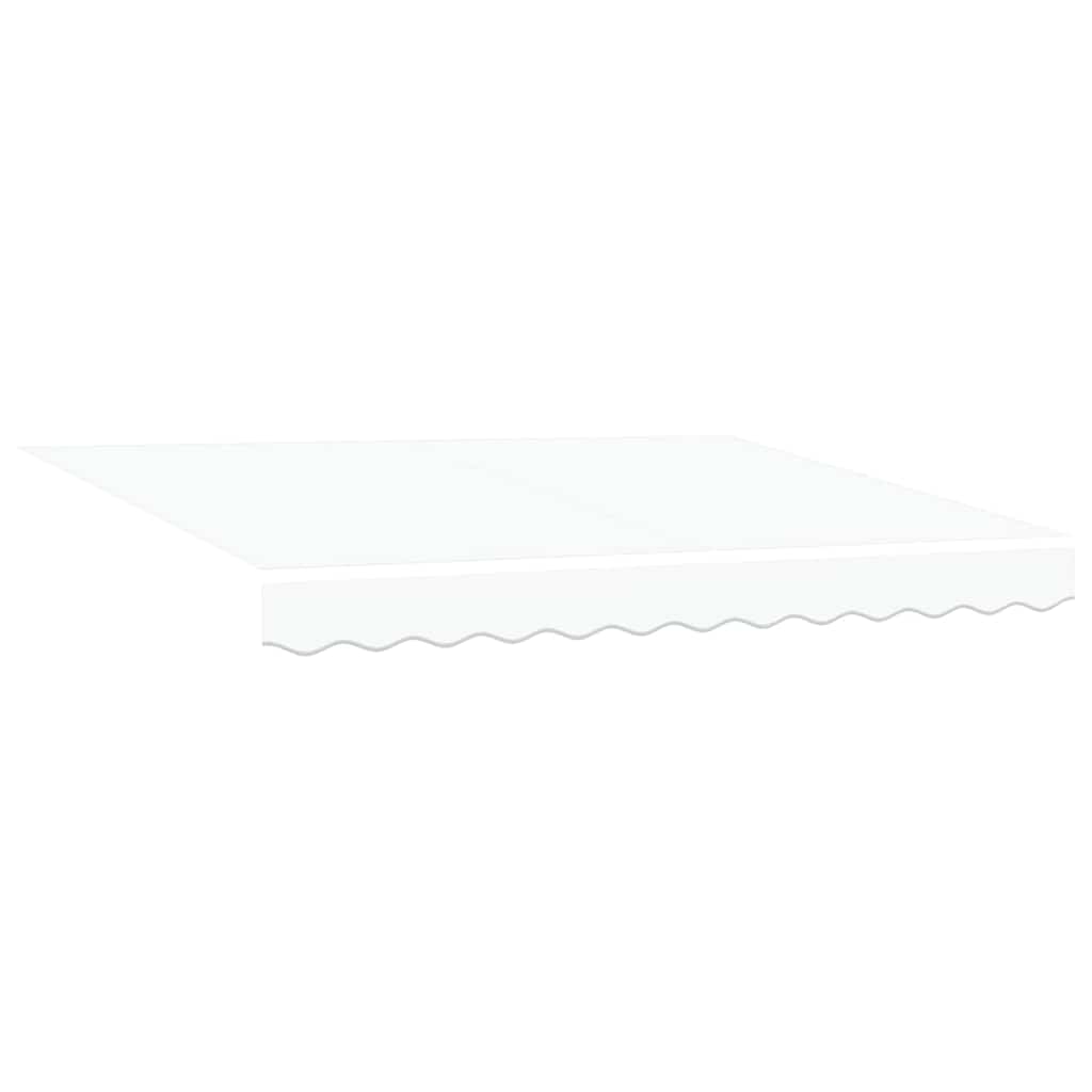 Markisen-Ersatzstoff Weiß 300 x 250 cm Segeltuch