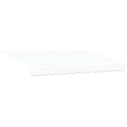 Markisen-Ersatzstoff Weiß 300 x 250 cm Segeltuch