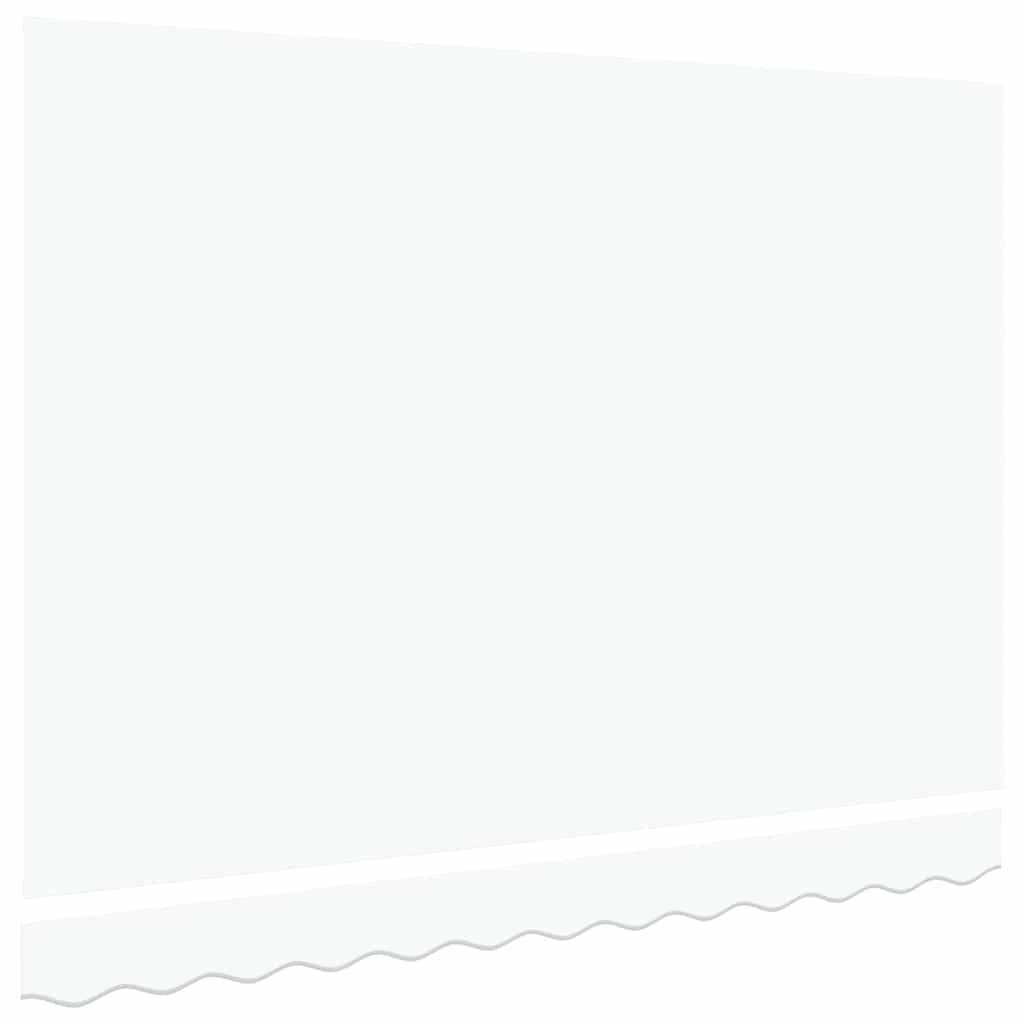 Markisen-Ersatzstoff Weiß 300 x 250 cm Segeltuch