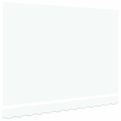 Markisen-Ersatzstoff Weiß 300 x 250 cm Segeltuch