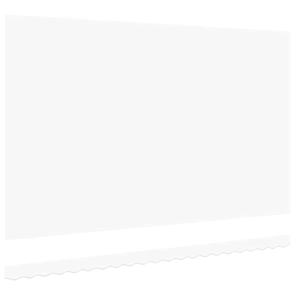 Markisen-Ersatzstoff Weiß 500 × 350 cm Segeltuch