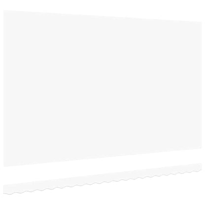 Markisen-Ersatzstoff Weiß 500 × 350 cm Segeltuch