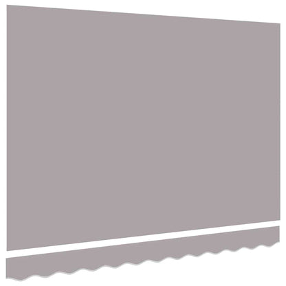 Markisen-Ersatzstoff Hellgrau 300 x 250 cm Segeltuch