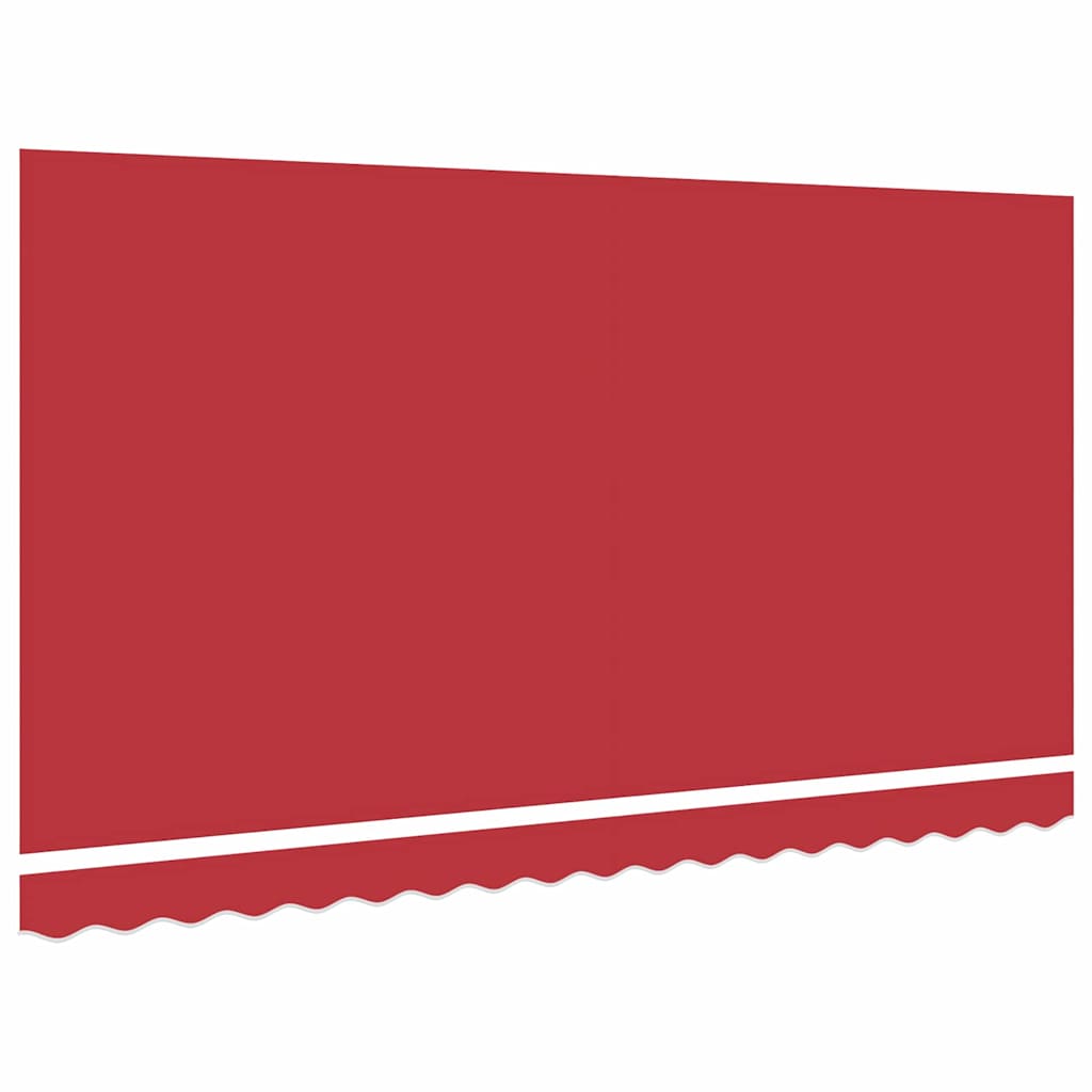 Markisen-Ersatzstoff Rot 400 x 200 cm Segeltuch
