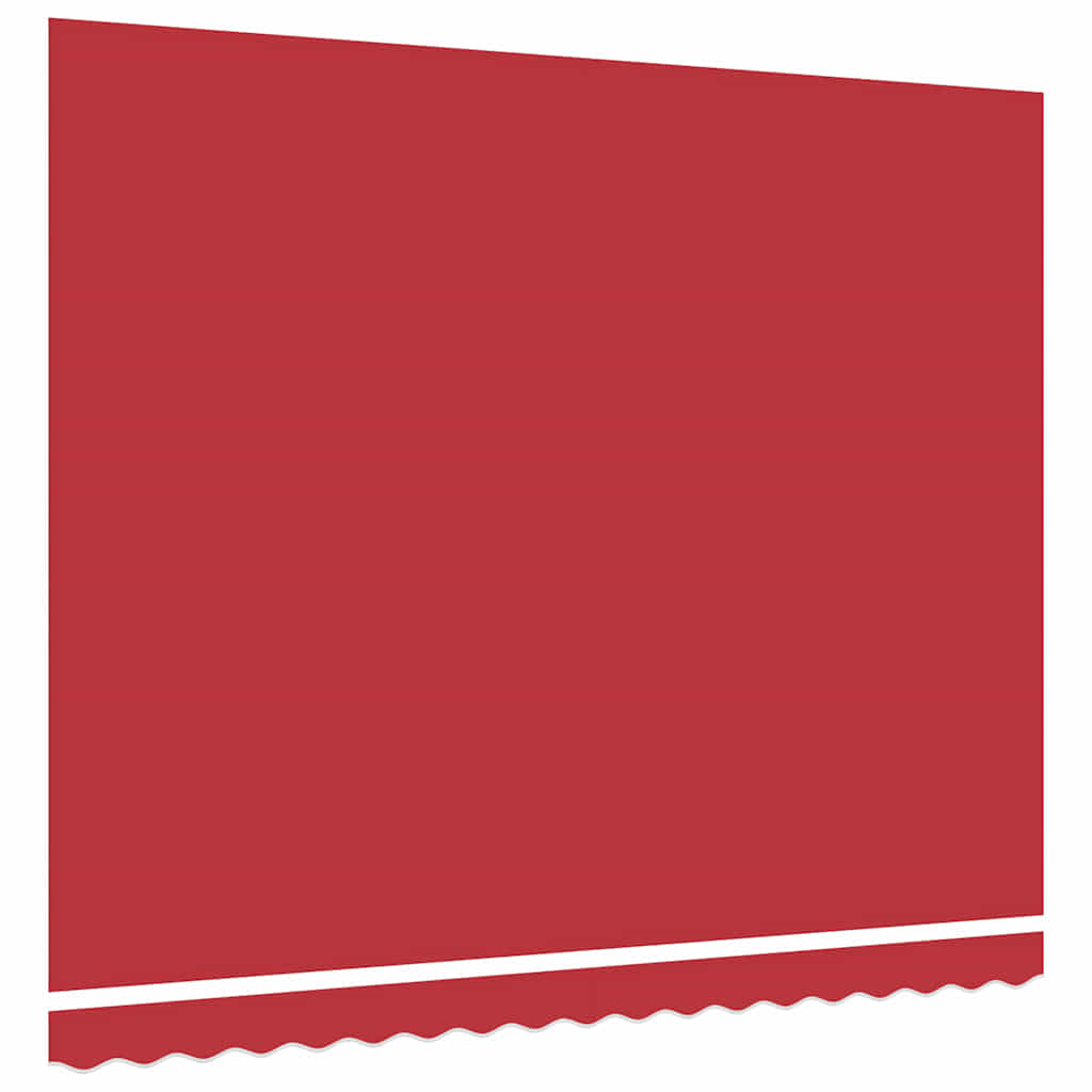Markisen-Ersatzstoff Rot 400 × 350 cm Segeltuch