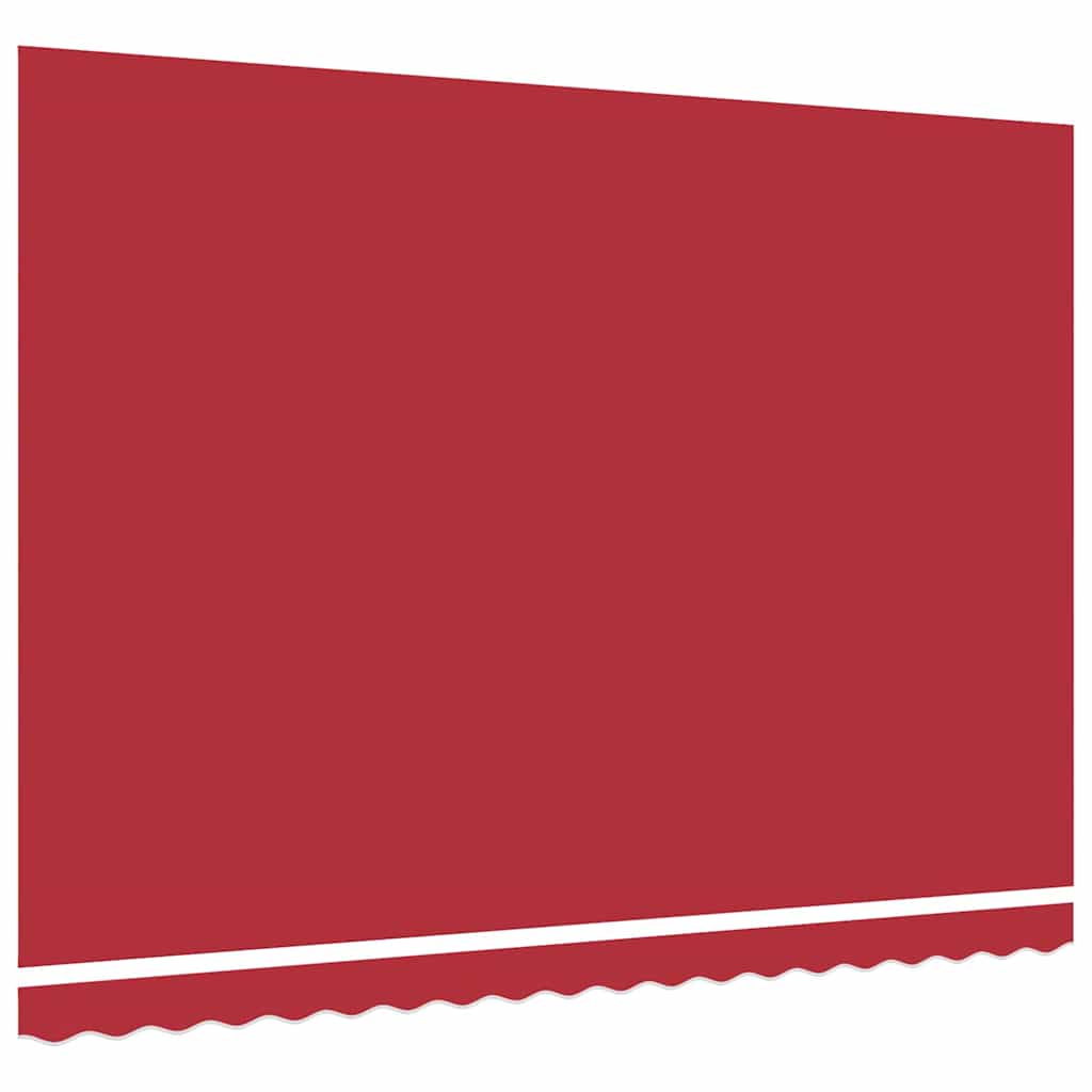 Markisen-Ersatzstoff Rot 450 × 300 cm Segeltuch