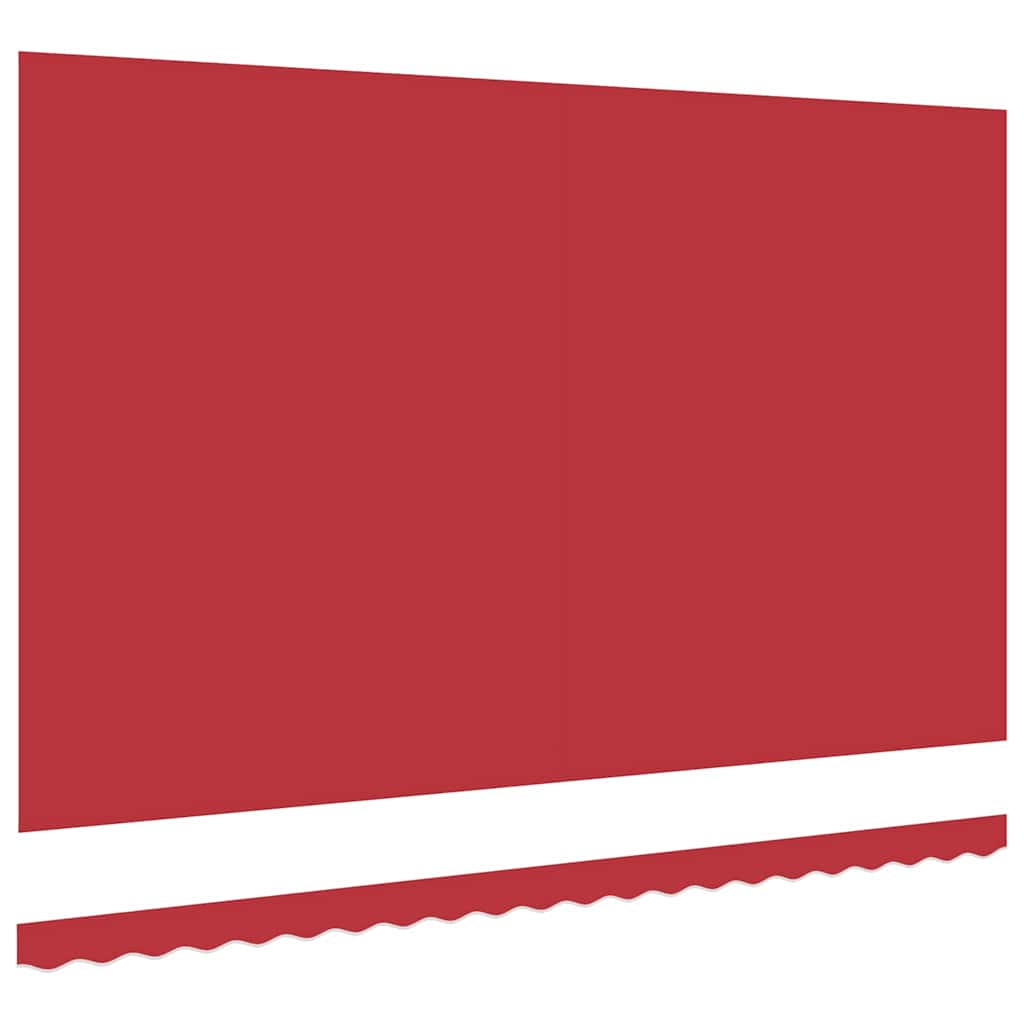 Markisen-Ersatzstoff Rot 500 x 350 cm Segeltuch