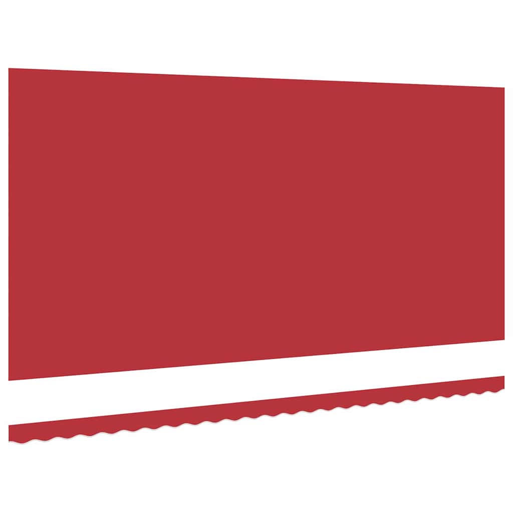Markisen-Ersatzstoff Rot 600 × 350 cm Segeltuch