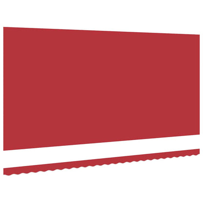 Markisen-Ersatzstoff Rot 600 × 350 cm Segeltuch