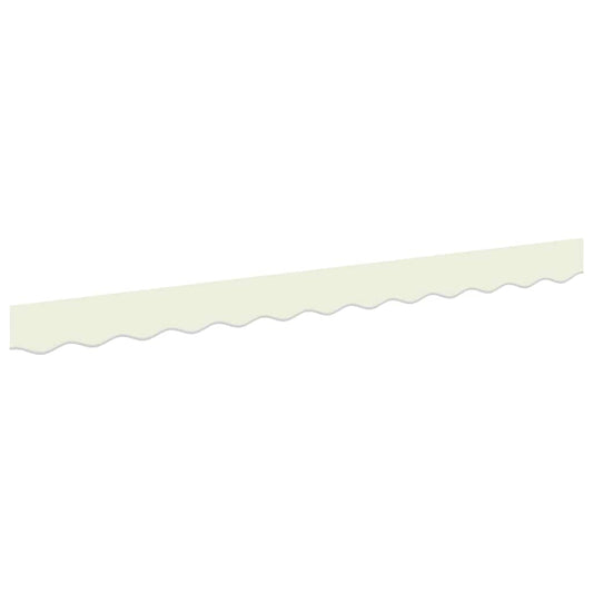 Markisenfranse Creme 2,3 x 0,2 m Segeltuch