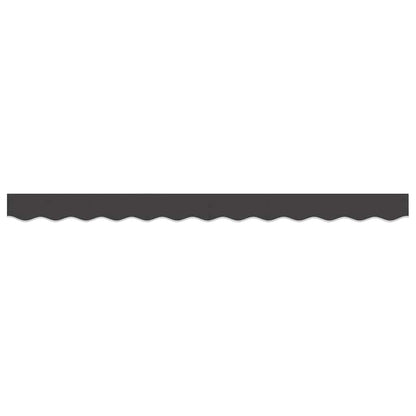 Markisenfranse Anthrazit 2,3 x 0,2 m Segeltuch