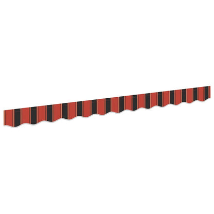 Markisenfranse Mehrfarbig 2,3 x 0,2 m Segeltuch