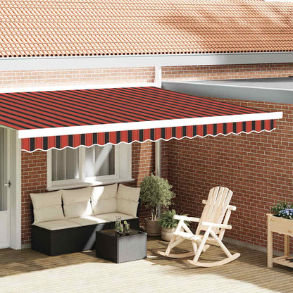 Markisenfranse Mehrfarbig 4,3 x 0,2 m Segeltuch