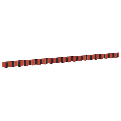 Markisenfranse Mehrfarbig 4,3 x 0,2 m Segeltuch