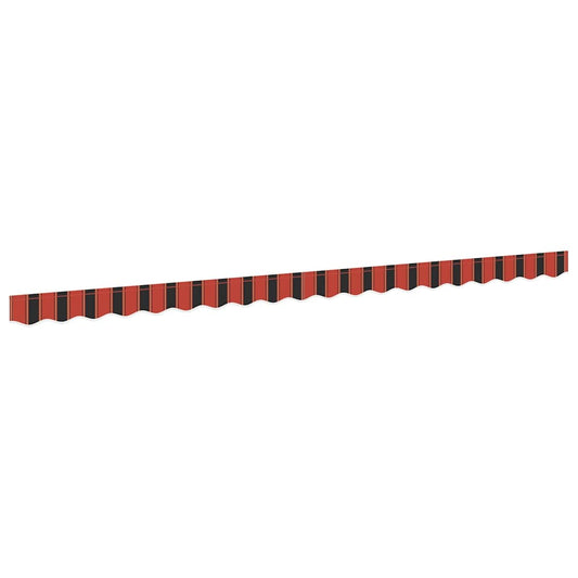 Markisenfranse Mehrfarbig 4,3 x 0,2 m Segeltuch