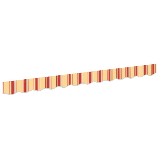 Markisenfranse Mehrfarbig 2,3 x 0,2 m Segeltuch