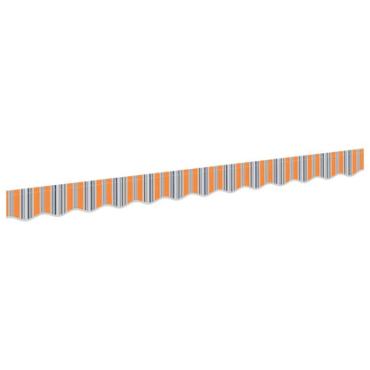 Markisenfranse Mehrfarbig 2,3 x 0,2 m Segeltuch