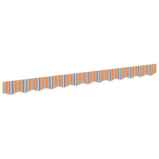 Markisenfranse Mehrfarbig 2,3 x 0,2 m Segeltuch
