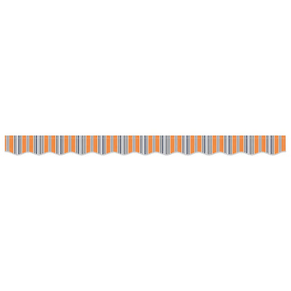 Markisenfranse Mehrfarbig 2,3 x 0,2 m Segeltuch