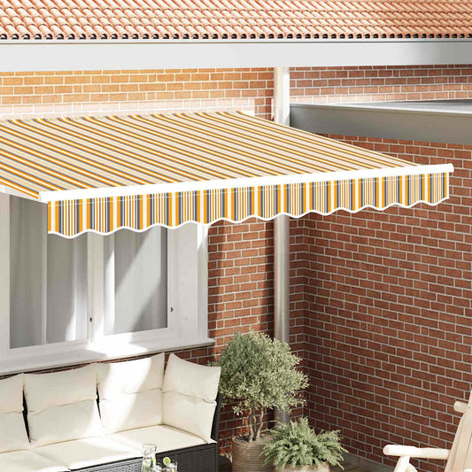 Markisenfranse Mehrfarbig 2,3 x 0,2 m Segeltuch