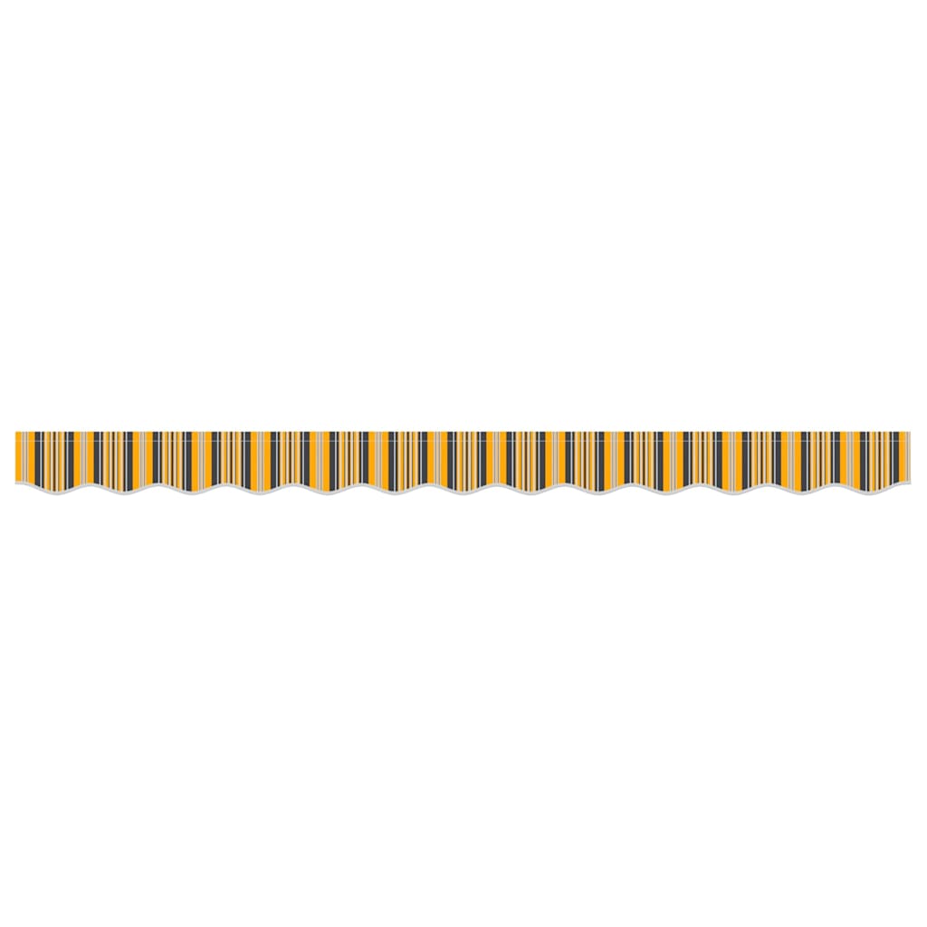 Markisenfranse Mehrfarbig 2,3 x 0,2 m Segeltuch