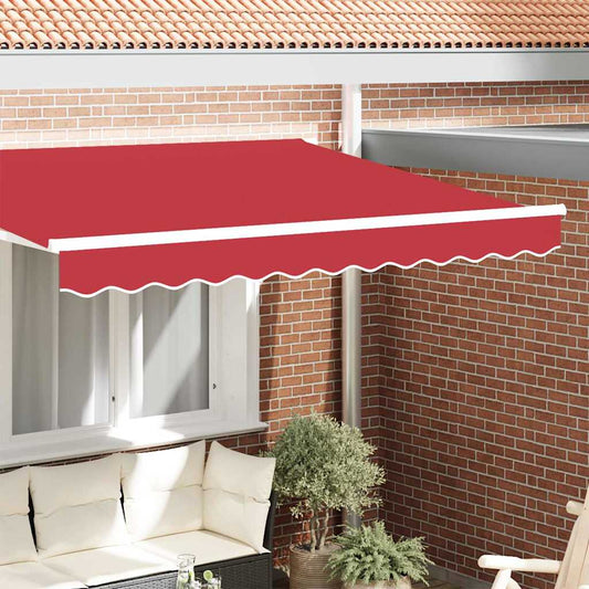 Markisenfranse Rot 2,8 x 0,2 m Segeltuch