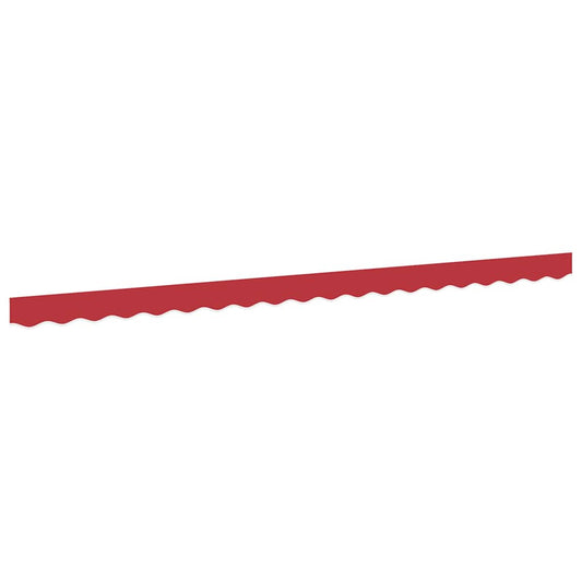 Markisenfranse Rot 4,3 x 0,2 m Segeltuch