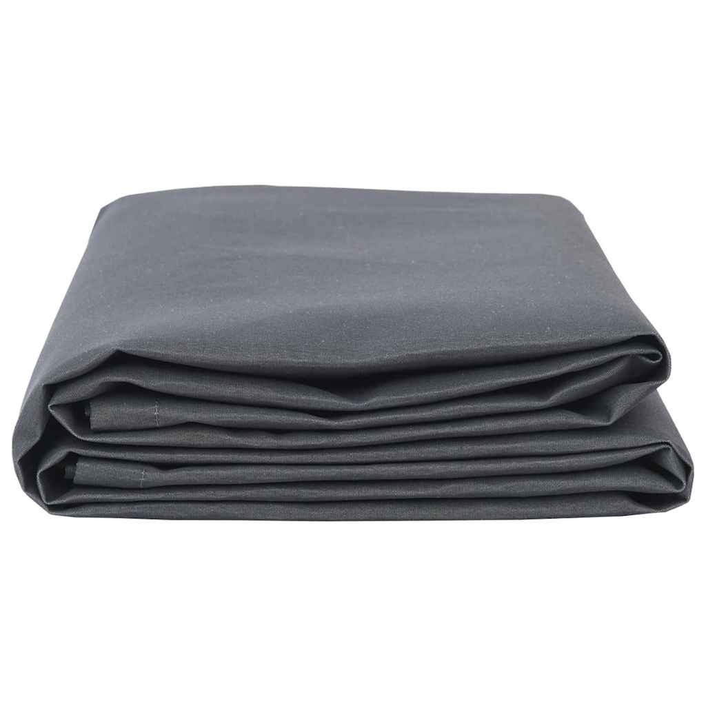 Markisen-Ersatzstoff Anthrazit 10 x 1.6 m PE, Beton, Eisen