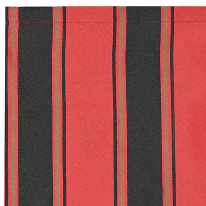 Markisen-Ersatzstoff Orange, schwarz 10 x 1.6 m