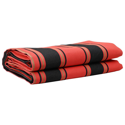 Markisen-Ersatzstoff Orange, schwarz 10 x 1.6 m