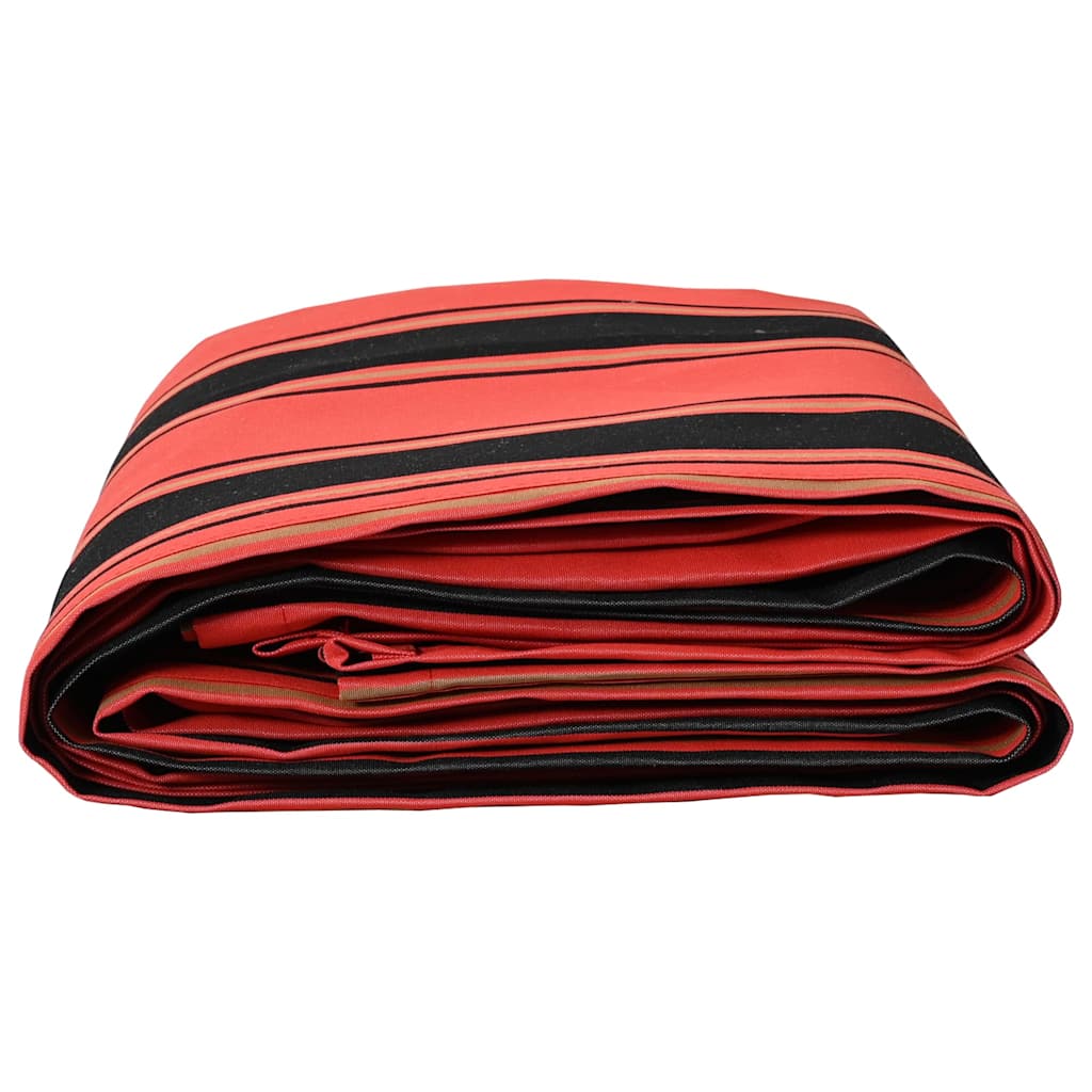 Markisen-Ersatzstoff Orange, schwarz 10 x 1.6 m