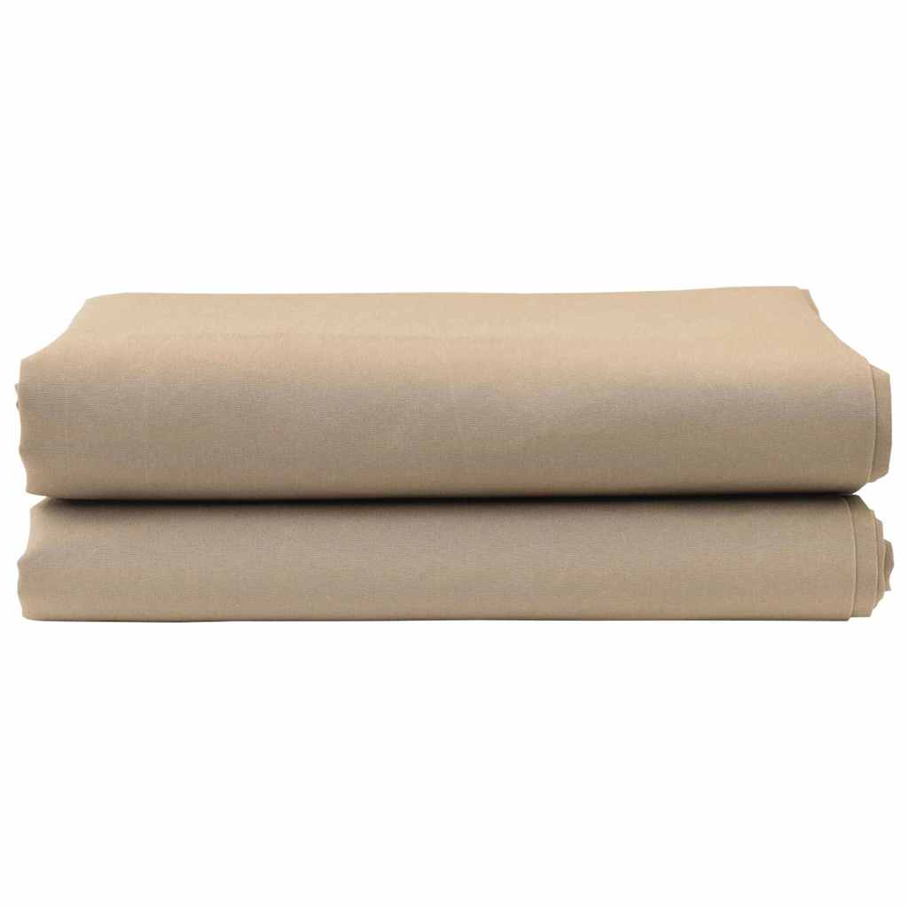 Markisen-Ersatzstoff Beige 10 x 1.6 m PE, Beton, Eisen