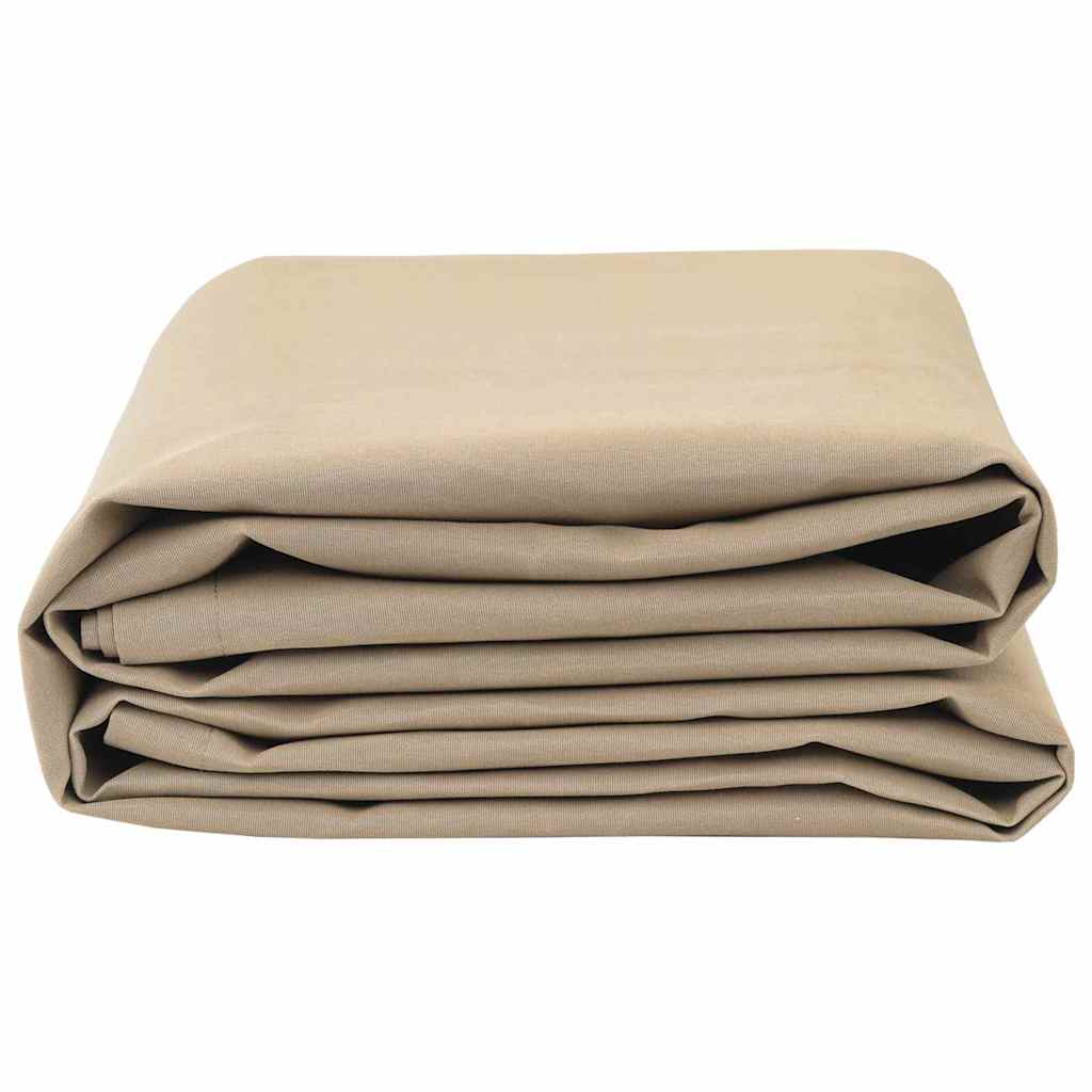 Markisen-Ersatzstoff Beige 10 x 1.6 m PE, Beton, Eisen